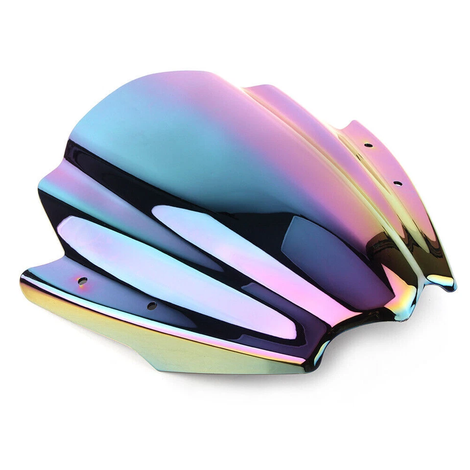 Parabrisas Delantero Universal Ajuste 7/8" 1" Montaje Manillar Moto E Foto 1 de 4