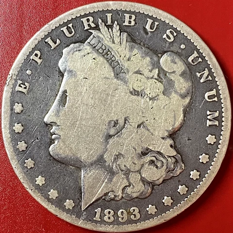 1893-CC MORGAN DOLLAR Cover