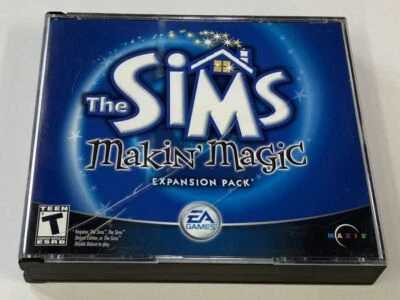 Windows The Sims Makin' Magic Expansion Pack Japan Version w/ Box 5928 SP - Image 1 of 4