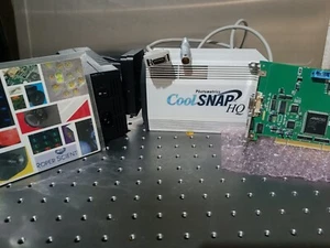 Camera Roper Scientific Photometrics CoolSnap HQ + PCI Cards + Soft - Imagen 1 de 4