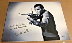 WILLIAM SHATNER signiert/beschriftet STAR TREK CAPT KIRK 11x14 Foto Beckett Zertifikat - Bild 1 von 3