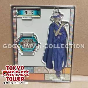 TOKYO ONE PIECE TOWER LIMITED ACRILICO STAND CHARM 5° ANNIVERSARIO SABO - Foto 1 di 1
