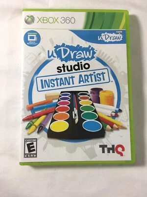 U Draw Studio Instant Artist - XBOX 360 Case booklet and disc  H5 - Image 1 of 4