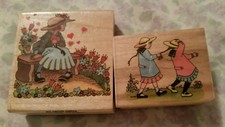 2 Stamps Best Friends 206E & Forget Me Not 586F Mary Engelbreit All Night Media