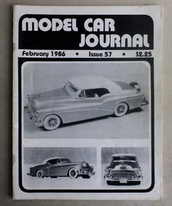 Model Car Journal Magazine, #57 (1986). Very Good Condition - Imagen 1 de 3