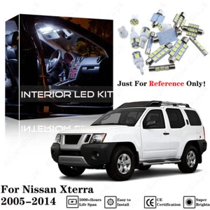 12pcs Bright White Interior LED Light Package Kit Deal For Nissan Xterra 05-14 - Picture 1 of 12