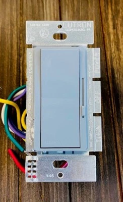 Lutron DVF-103P-277-GR Diva 3 vías preestablecido atenuador gris Foto 1 de 2