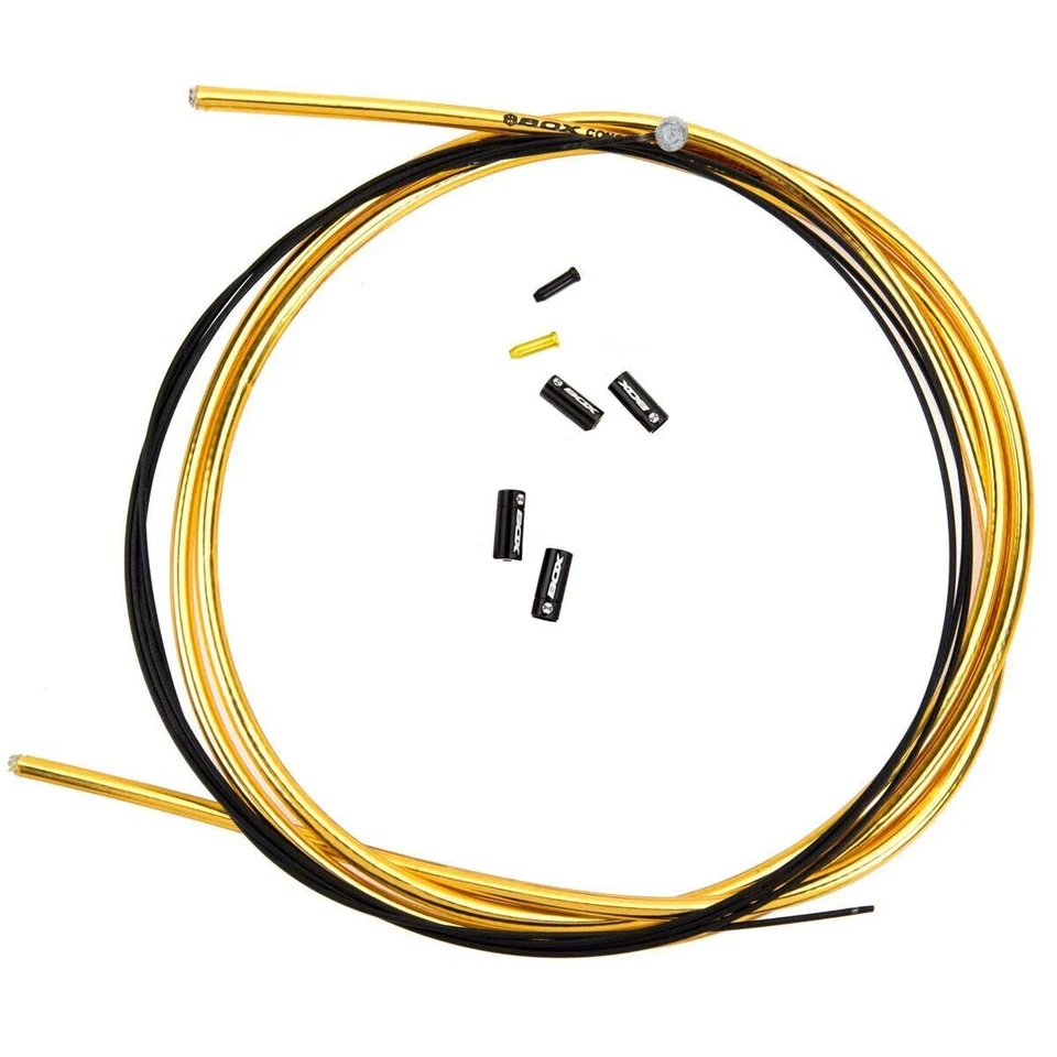 BOX ONE LINEAR BRAKE CABLE KIT BMX MTB FIXIE GOLD - Image 1 of 1