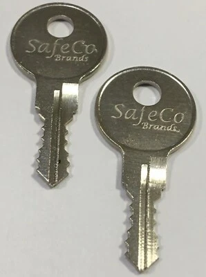 2-Keys for Better Built & Kobalt tool boxes Key Code BB01 - BB10 SafeCo Brands