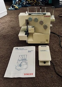 Singer Overlock Merritt Lock Model 14U344B Sewing Machine Serger WORKS - Picture 1 of 13