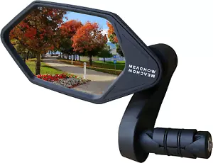 MEACHOW Nuevo Espejo de Barra para Bicicleta, Cristal UHD Grado Automotriz Lente de Vidrio Bicicleta Eléctrica - Imagen 1 de 12