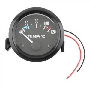 Universal Water Temp Gauge LED Temperature Meter LED DC 12V 2 inch/52mm 40-120℃ - Bild 1 von 12