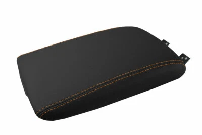 Se adapta a 93-97 Infiniti J30 PVC Cuero Consola Tapa Pull Over Cubierta Punto Naranja Foto 1 de 4