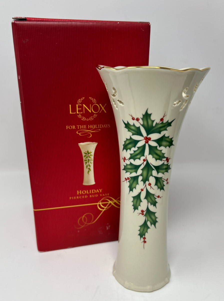 LENOX レノックス Holiday Vase クリスマス ホリデー ベース LENOX レノックス Holiday Vase クリスマス ホリデー ベース
