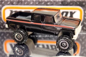 2020 Matchbox #65 MBX Jungle 1968 Dodge D200 Black - Picture 1 of 1