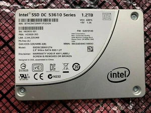Intel SSD DC S3610 Series SSDSC2BX012T4 2.5" 6Gb/ SATA Solid State Drive 1.2TB - Picture 1 of 3