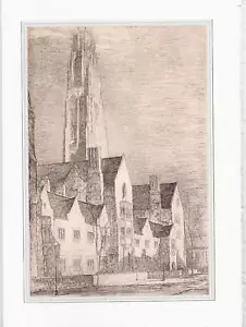 Cartolina Connecticut New Haven Yale Harkness Tower come nuova - Foto 1 di 1
