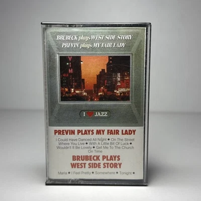 I Love Jazz: Previn plays My Fair Lady/ Brubeck West Side Cassette Tape - Image 1 of 4