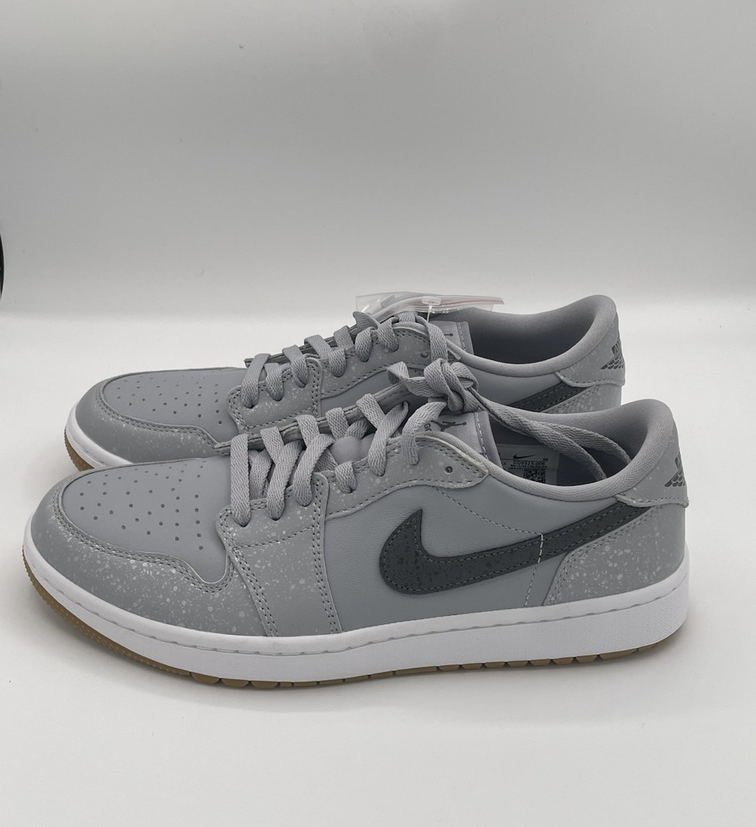 Jordan 1 Golf Low Wolf Grey Gum | eBay