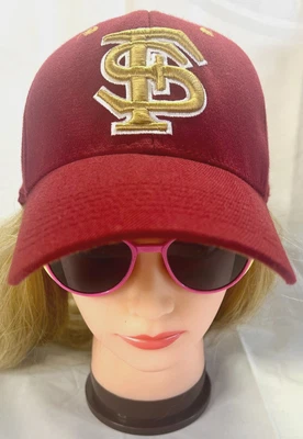 Sombrero Florida State Seminoles Granate Bordado Talla Única Ajuste Flexible Talla Único TOW Foto 1 de 4