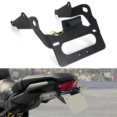 Eliminador de guardabarros trasero de aluminio matrícula apto para Honda CBR650R 2021-2024 Foto 1 de 4