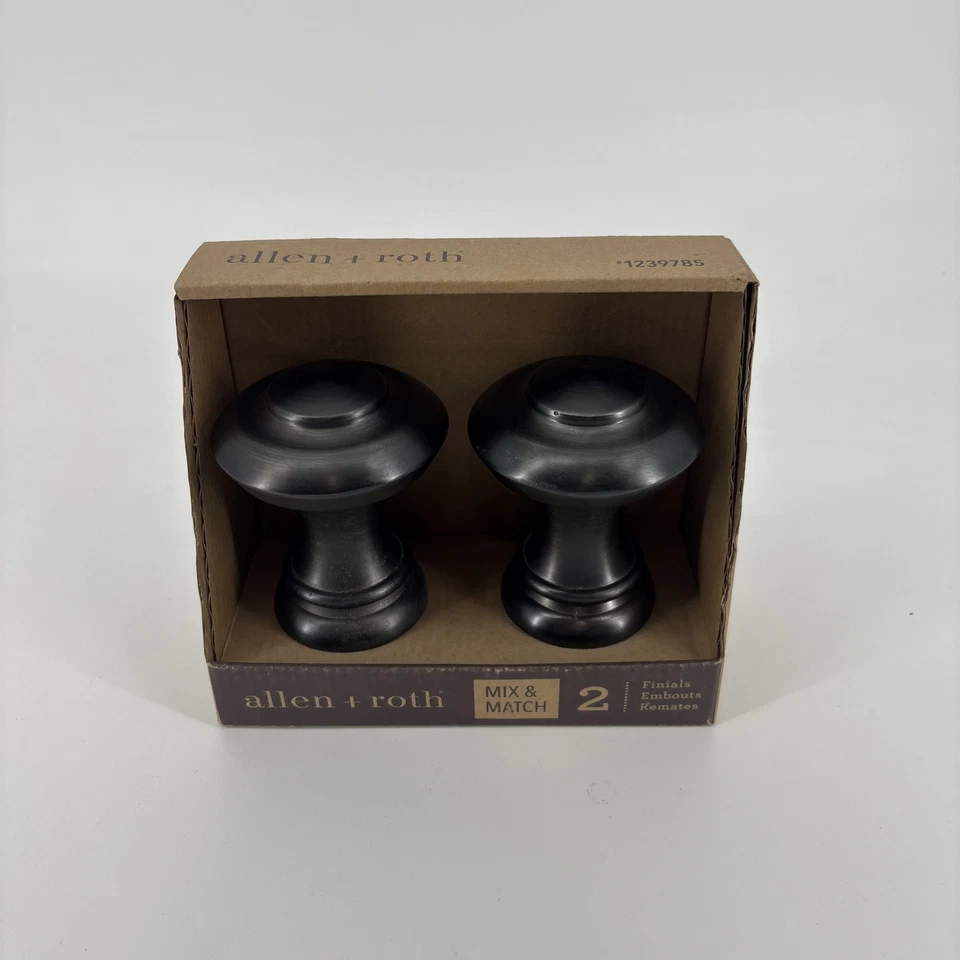 Allen + Roth занавески род трубы флероны пистолет металлический отделка #1239785 объем Pricin - Изображение 1 из 4