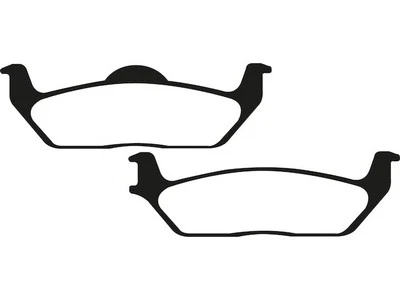 Juego de pastillas de freno traseras para Ford F150 2004-2011 EBC 94348FHTN 2005 2006 2007 2008 Foto 1 de 4