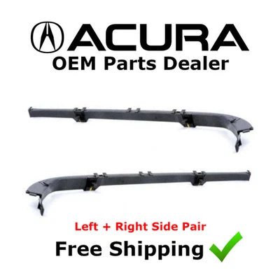 1999-2003 Acura TL Traseiro LH + RH PAR Capa de Amortecedor Suporte Espaçador NOVO (OEM) - Imagem 1 de 3