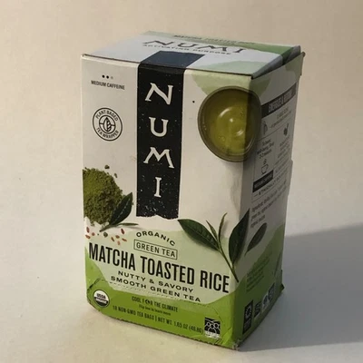 Numi Organic Matcha Toasted Rice Green Tea, 18 Tea Bags - Image 1 of 4