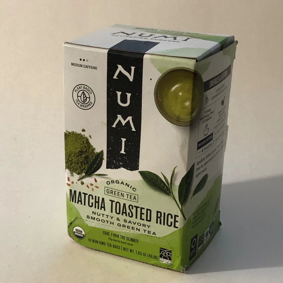 Tea Toasted Rice Green Numi Teas 16 Bag