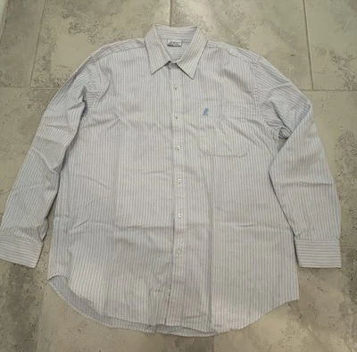 Camisa de vestir Disneyland Resort para hombre XL azul abotonada Mickey Mouse Foto 1 de 4