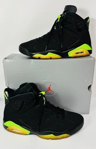 Nike Air Jordan 6 Retro Verde Elettrico CT8529-003 Taglia 12 - Foto 1 di 10