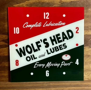 Cara de reloj de repuesto de aceite de motor Wolf's Head de 15" para reloj Pam ENVÍO GRATUITO - Imagen 1 de 1