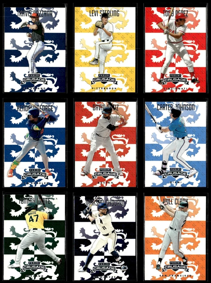 2025 Panini Crusade Baseball - #1-200 - Set Building - Free Ship, Updated 10/18 - Image 1 of 1