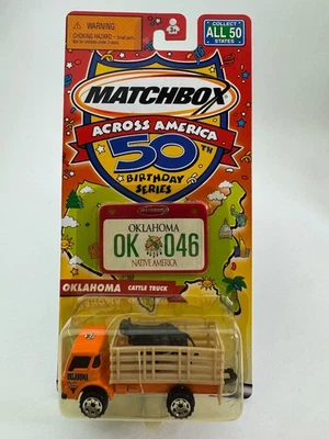 Matchbox Across America 50TH Birthday Oklahoma Cattle Truck - Image 1 of 4