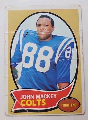 1970 Topps Football Card 62 John Mackey Baltimore Colts  - Image 1 of 2