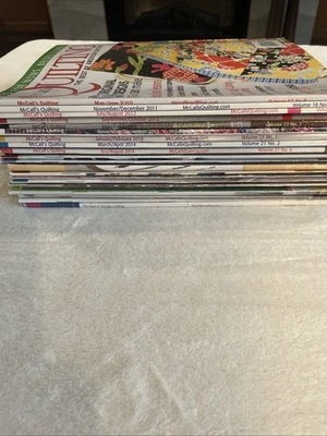 McCall's Quilting Magazine Lot of 22 Issues 2010-2017 Quilt Patterns - Image 1 of 4