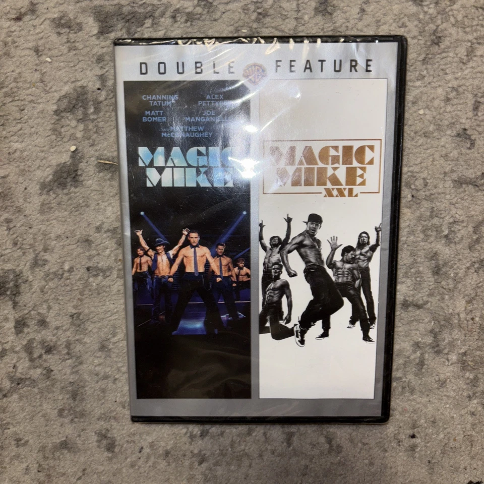 Double Feature - Magic Mike / Magic Mike XXL - 2 Movie Set New Sealed - Image 1 of 1