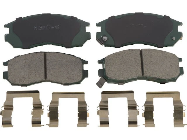 Juego de pastillas de freno delanteras para Mitsubishi Eclipse 1990-2001 1991 1992 1993 1994 QT822TT Foto 1 de 1