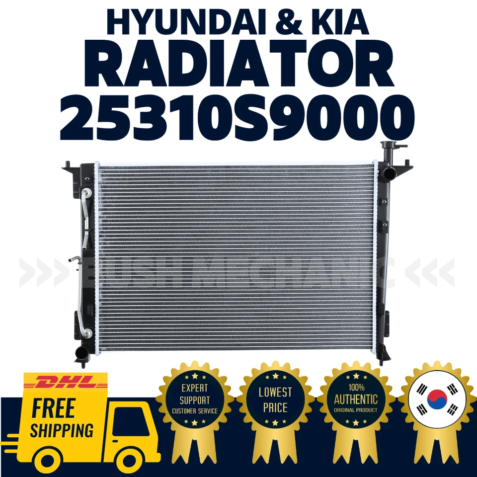 GENUINE OEM Hyundai Kia Radiator 25310S9000 Telluride 2020-2025 - Image 1 of 1