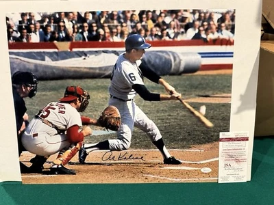 Al Kaline Photo 16x20 JSA COA - HOF Detroit Tigers  - Image 1 of 3