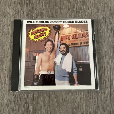   Willie Colon Presents Ruben Blades - Metiendo Mano! CD (1977, Fania) OOP MINT! - Imagem 1 de 4