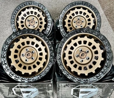 Llantas de aleación Zephyr de bronce negro de 17" para Subaru Baja Forester Legacy Outback - Imagen 1 de 3