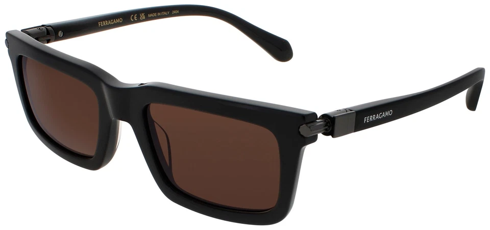 Gafas de sol SALVATORE FERRAGAMO SF2015S-210 210 MARRÓN auténticas nuevas 5 Foto 1 de 1