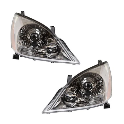 For Lexus GX470 05-09 TRQ Driver & Passenger Side Replacement Headlights - Изображение 1 из 4