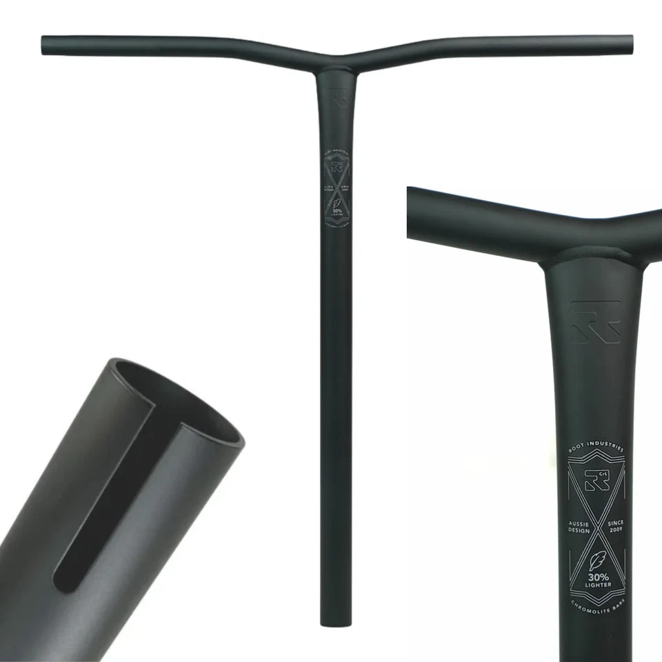 Root Industries ChromoLite S Stunt-Scooter HIC Manubrio Bar Nero 62cm - Immagine 1 di 1