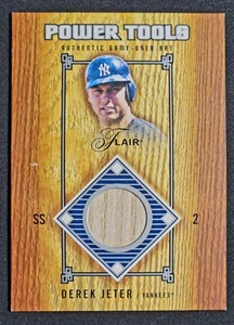 Derek Jeter Alfonso Soriano 2003 Flair Power Tools Bats Dual /200 #PTD-DJ/AS HOF - Picture 1 of 2