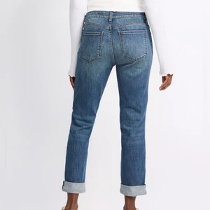 UEC KUT FROM THE KLOTH CATHERINE HIGH RISE FAB AB BOYFRIEND STRAIGHT JEANS SZ 8 - Picture 1 of 12