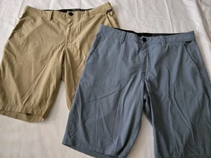 Volcom Surf & Turf Lightweight 4-Way Stretch Hybrid Shorts Golf Outdoor Sz 33 - Picture 1 of 12