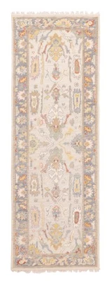 Traditional Hand Knotted Oriental Area Rug 2'8" x 7'11" Wool Carpet - Image 1 of 4